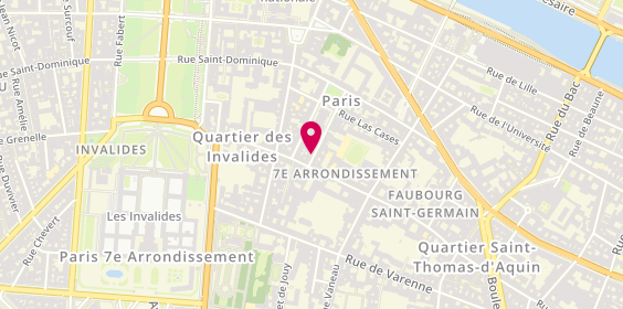 Plan de Menuiserie Generale du Batiment, 4 Rue Casimir Périer, 75007 Paris