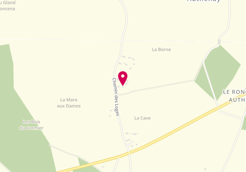 Plan de ROUARD Marc, Le Roncenay Authenay 10 Lotissement Bois des Loges, 27240 Mesnils-sur-Iton