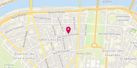Plan de Maleville, 66 Rue Saint-Dominique, 75007 Paris