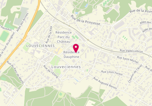 Plan de Star Wood, Résidence Dauphine, 78430 Louveciennes