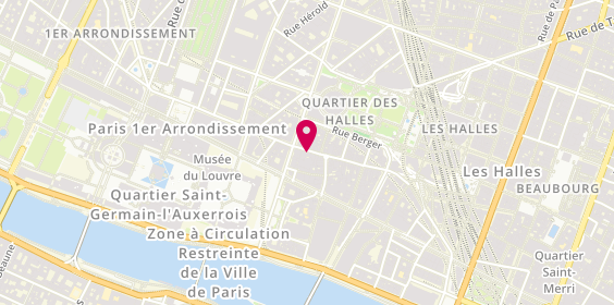 Plan de Arribart, 123 Rue Saint Honore, 75001 Paris