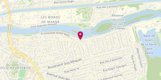 Plan de Boucle, 86 promenade André Ballu, 93460 Gournay-sur-Marne