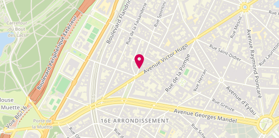 Plan de C.A.A Agencement Paris, 65 Rue Spontini, 75016 Paris