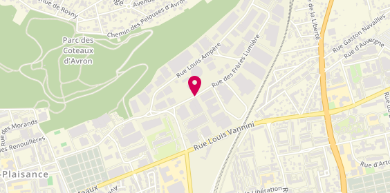 Plan de Makeal Renovation Installation, 79 Rue des Freres Lumiere, 93330 Neuilly-sur-Marne