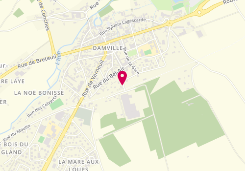 Plan de Menuiserie d'Agencement, Damville 155 Rue Garenne, 27240 Mesnils-sur-Iton