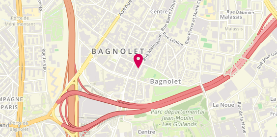 Plan de Bat M.J.G, 11 Rue Malmaison, 93170 Bagnolet