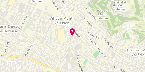 Plan de Sn Biac, 24 Rue des Houtraits, 92500 Rueil-Malmaison