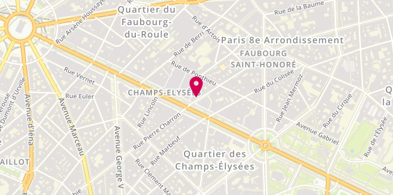 Plan de Garage Plateau d'Ormoy (Gpo), 128 Rue la Boetie, 75008 Paris