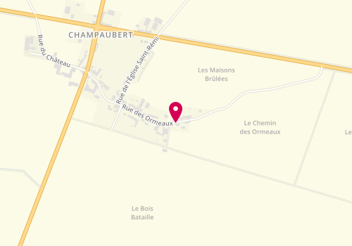 Plan de Cavano, 76 Rue Ormeaux, 51270 Champaubert La Bataille