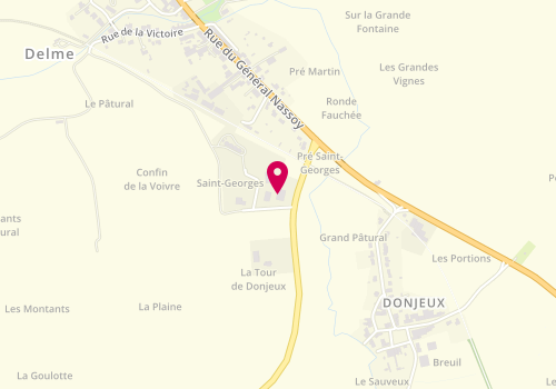 Plan de L2Agencement, Zone Industrielle Saint Georges, 57590 Delme