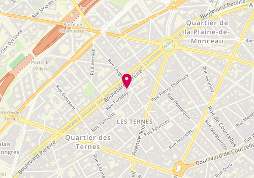 Plan de Arris Batiment Paris, 21 Rue Faraday, 75017 Paris