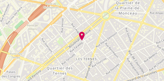 Plan de Arris Batiment Paris, 21 Rue Faraday, 75017 Paris