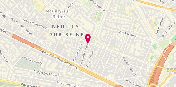 Plan de Lusistore, 20 Bis Rue Louis Philippe, 92200 Neuilly-sur-Seine
