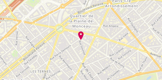 Plan de Menex, 79 Bis Rue Prony, 75017 Paris