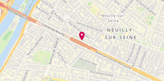 Plan de Ephram Menuiseries Fermetures, 144 Avenue Charles de Gaulle, 92200 Neuilly-sur-Seine