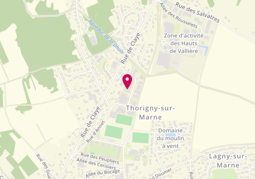 Plan de Rui Menuiserie, 7 Rue Louis Martin, 77400 Thorigny-sur-Marne