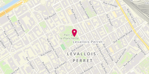 Plan de Homcréa, 23 Avenue André Malraux, 92300 Levallois-Perret