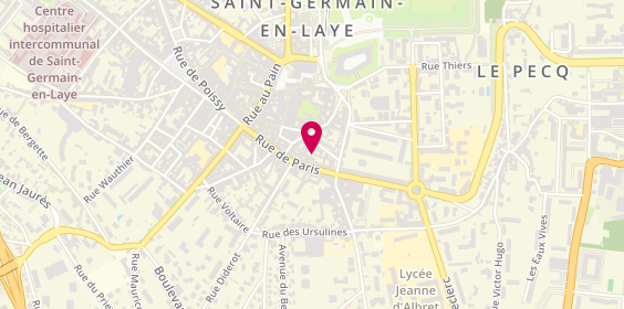 Plan de Agem Votre Intérieur Sur Mesure, 53 Rue de Paris, 78100 Saint-Germain-en-Laye