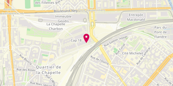 Plan de Mgy, 73 Rue de l'Évangile, 75018 Paris