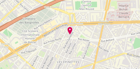 Plan de Maisons de Lumiere By TECHNAL, 49 Rue des Epinettes, 75017 Paris