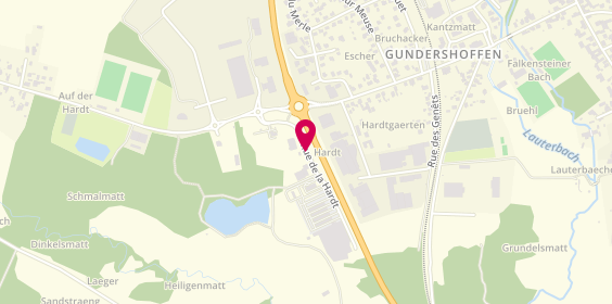 Plan de Menuiserie Guth, Zone Artisanale Hardt Ouest
Rue de Gumbrechtshoffen, 67110 Gundershoffen