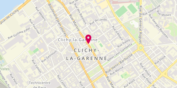 Plan de Menuiserie Sauvage, 26 Rue du General Roguet, 92110 Clichy
