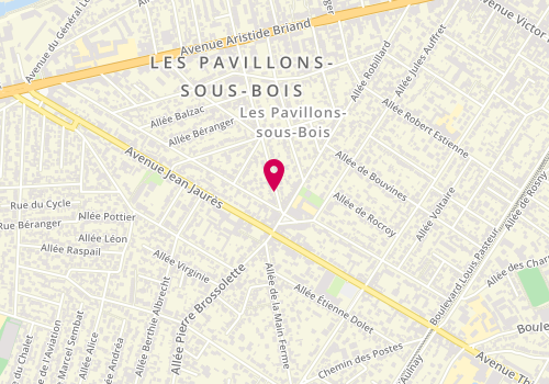 Plan de Tout Avec du Bois (Tab), 64 Emile Zola, 93320 Les Pavillons-sous-Bois
