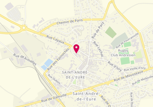 Plan de Fresnais Store et Fermeture, 5 Rue du Clos Bourdin, 27220 Saint-André-de-l'Eure