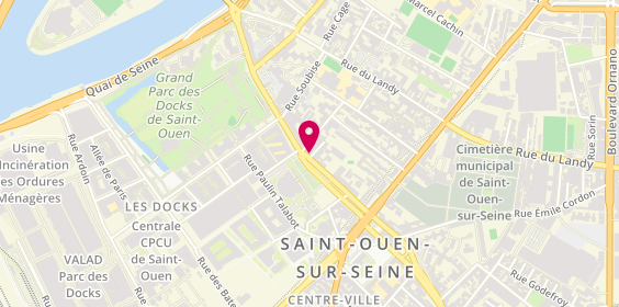 Plan de Bredy Agencement, 63 Rue Albert Dhalenne, 93400 Saint Ouen