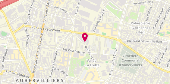 Plan de Les ateliers Saint Didier, 40 Rue Hemet, 93300 Aubervilliers
