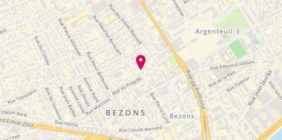 Plan de Ent d'AMENAGEMENT INTERIEUR E.A.I, 82 Rue Maurice Berteaux, 95870 Bezons