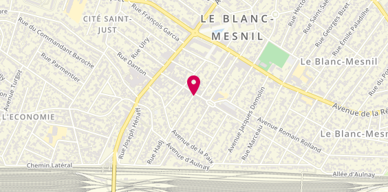 Plan de CALIN Ioan, 30 Avenue Jean Catelas, 93150 Le Blanc-Mesnil