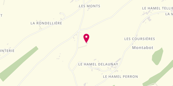 Plan de Artinnov, 16 Route de Beaucoudray
Le Hamel Delaunay, 50410 Montabot