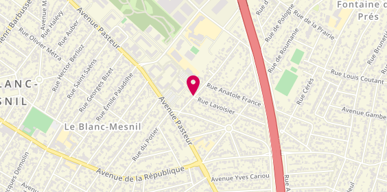 Plan de Correia Paulo, 19 Rue la Fontaine, 93150 Le Blanc-Mesnil