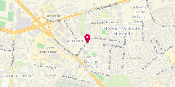 Plan de Ht - bat, 2 Avenue Verdun, 93200 Saint-Denis