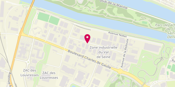 Plan de Entreprise Estrade, 17 Avenue Marcelin Berthelot, 92390 Villeneuve-la-Garenne