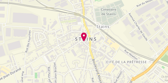 Plan de SARU Ionel, 8 Rue Carnot, 93240 Stains