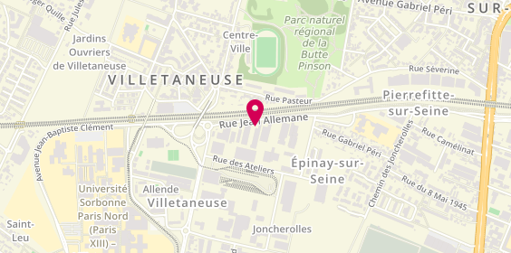 Plan de Koller alu, 24 Rue Jean Allemane, 93430 Villetaneuse