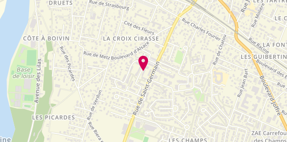 Plan de Tchedom & Cie, 1 Rue Raoul Dautry, 95240 Cormeilles-en-Parisis