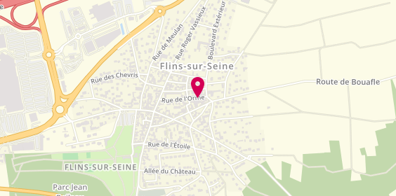 Plan de Mpb, 178 Rue Orme, 78410 Flins-sur-Seine
