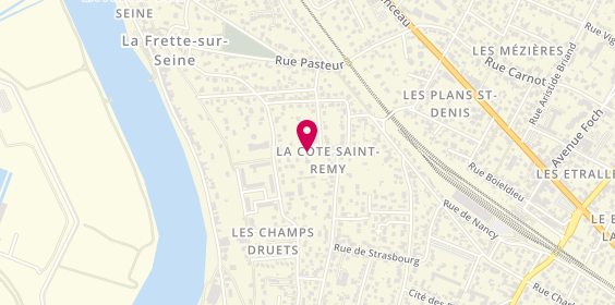 Plan de Menuiserie Fernandes, 23 Champs Druets, 95240 Cormeilles-en-Parisis