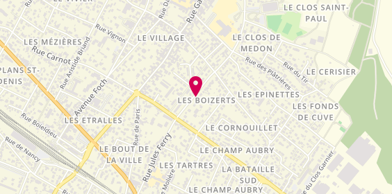Plan de Menuiserie du vieux Versailles La, 16 Rue Boizerts, 95240 Cormeilles-en-Parisis