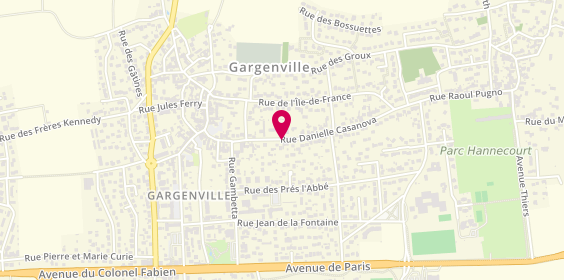Plan de B.S Menuiserie, 57 Rue Danielle Casanova, 78440 Gargenville
