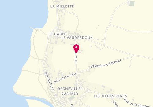 Plan de HELAINE Thierry, 6 Route des Hauts Vents, 50590 Regnéville-sur-Mer