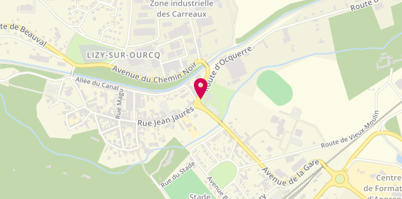 Plan de Besnard Menuiserie, Parcelle No 98 Rue Gutemberg, 77440 Lizy-sur-Ourcq