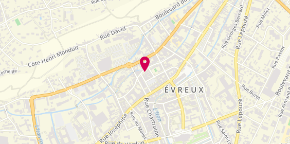 Plan de Yvelin Fermetures, 53 Rue Saint Thomas, 27000 Évreux