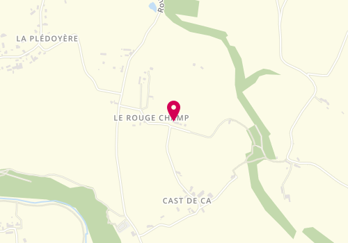 Plan de LEPAS Gervais, 41 Route Roches de Hameau , A, 50890 Condé-sur-Vire