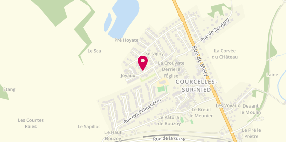 Plan de FERRY Emmanuel, 5 Rue Colombes, 57530 Courcelles-sur-Nied