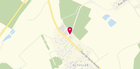 Plan de Menuiserie Artisanale Rucho-Sippel, 6 Route de Lachambre, 57730 Altviller
