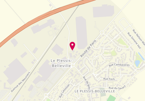Plan de Menuiserie EUROBICA, 1 Route de Montagny, 60330 Le Plessis-Belleville